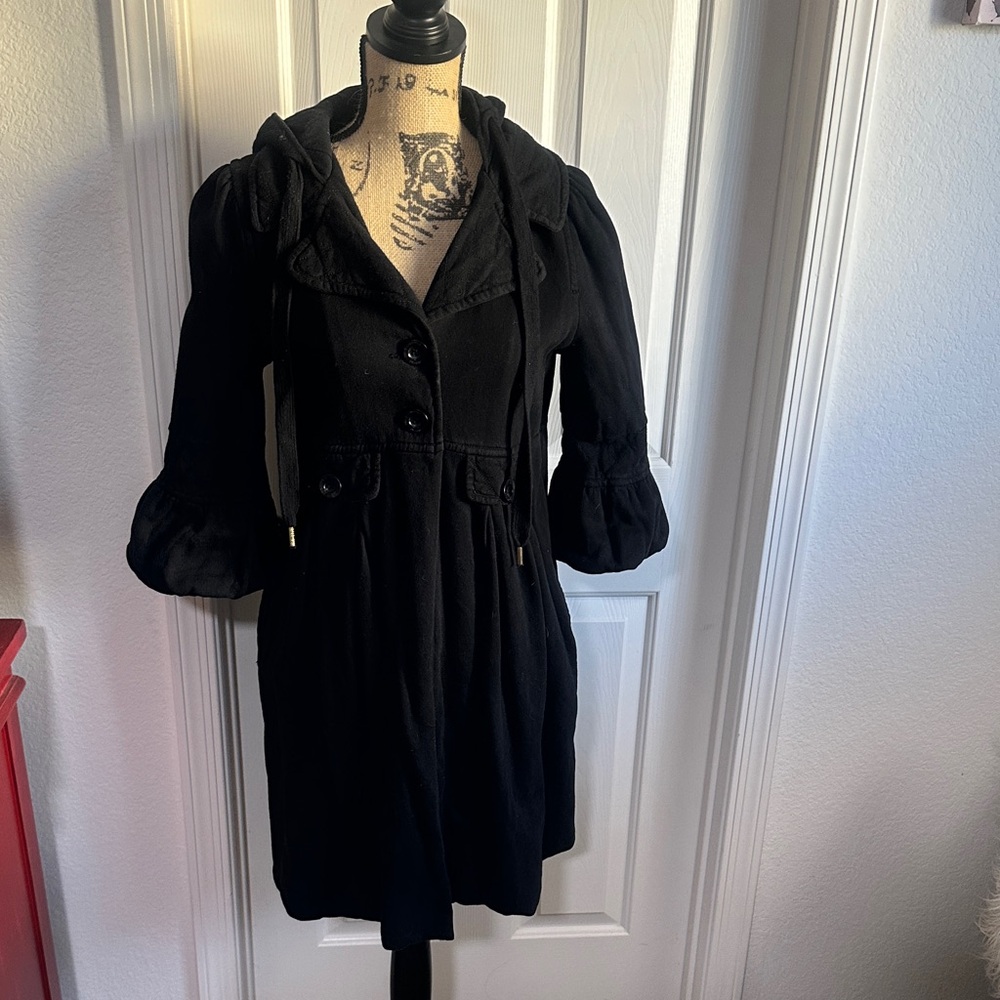Juicy Couture Black Trench Coat